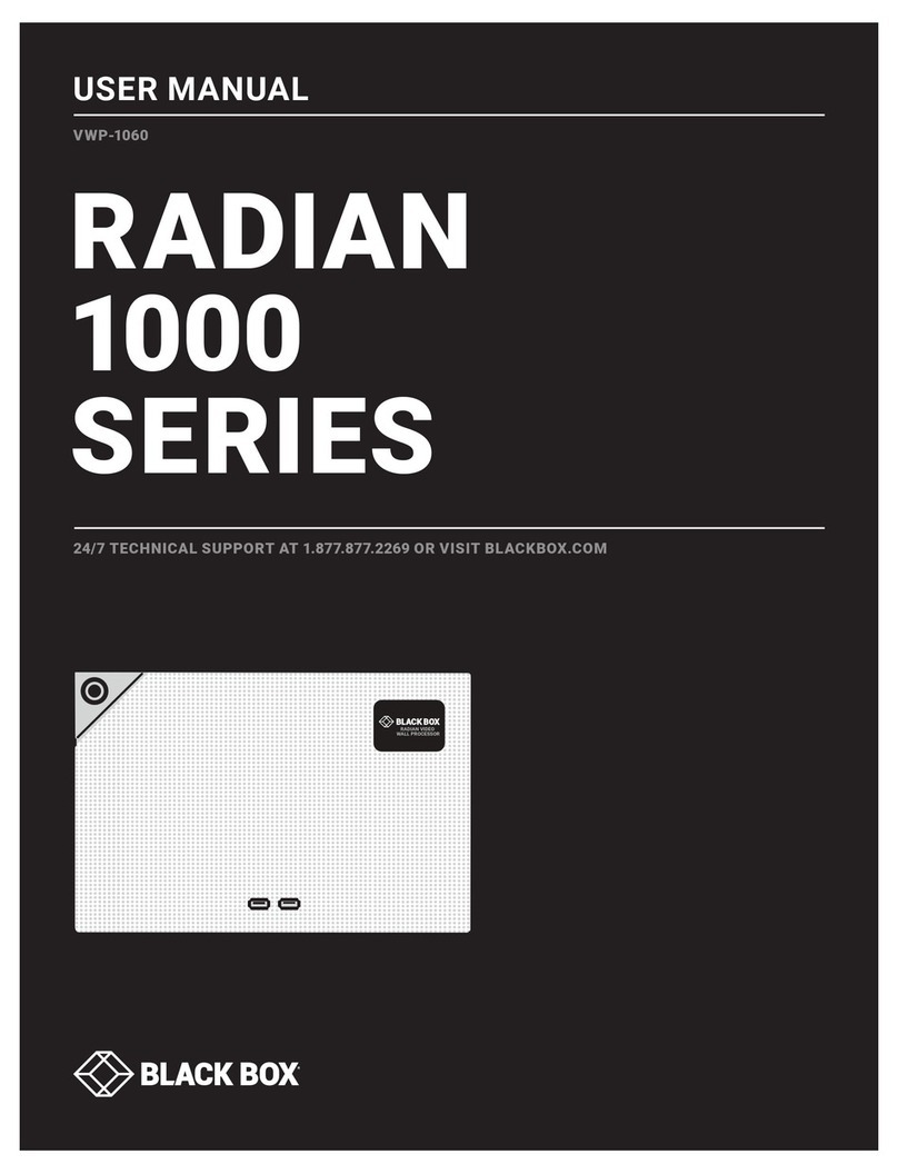 Black Box VWP-1060 User manual