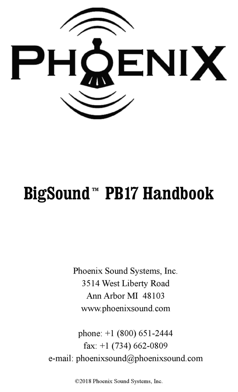 Phoenix BigSound PB17 Handbook