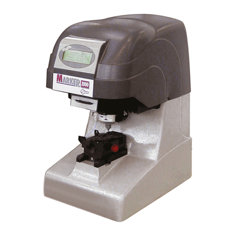 Silca MARKER 2000 operating manual