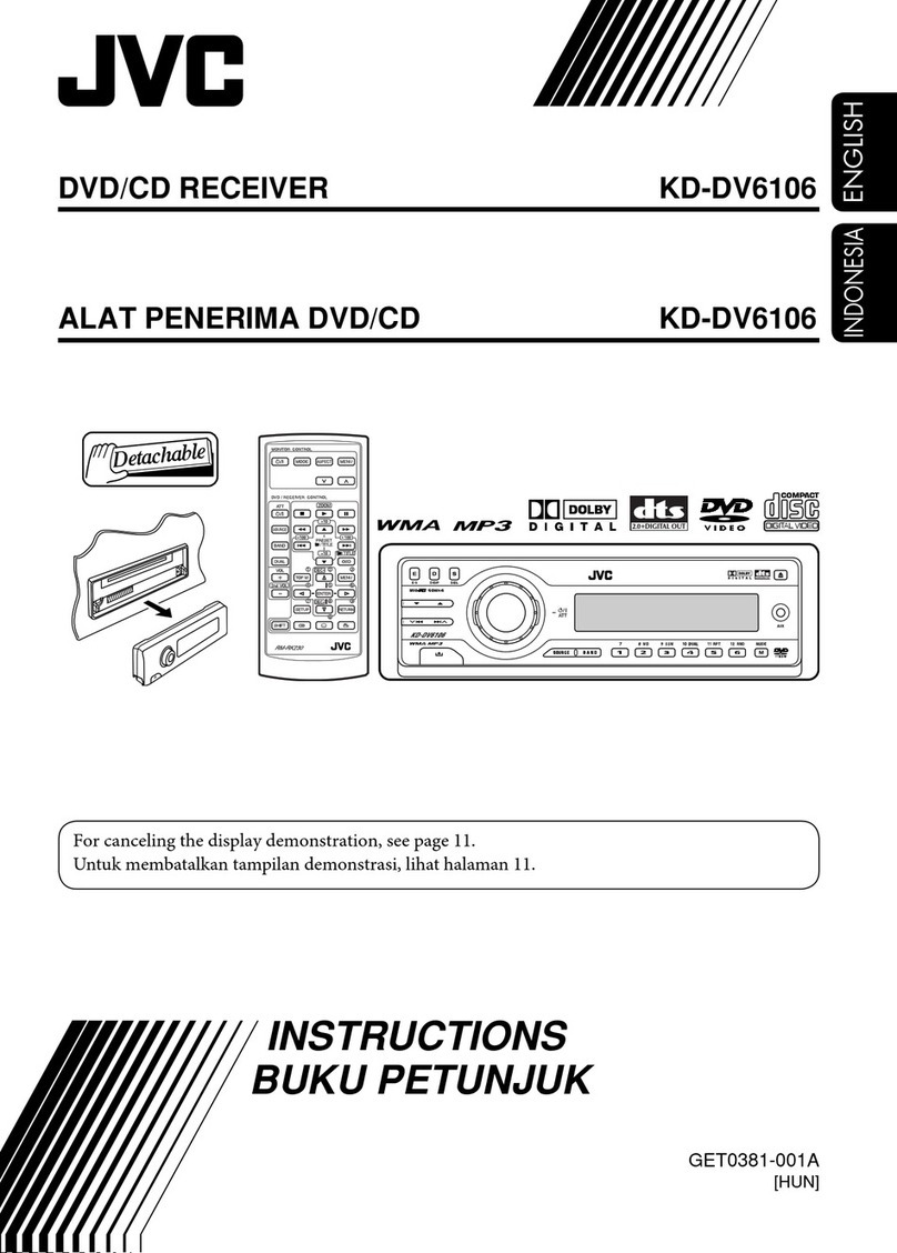 JVC KD-DV6106 instruction manual