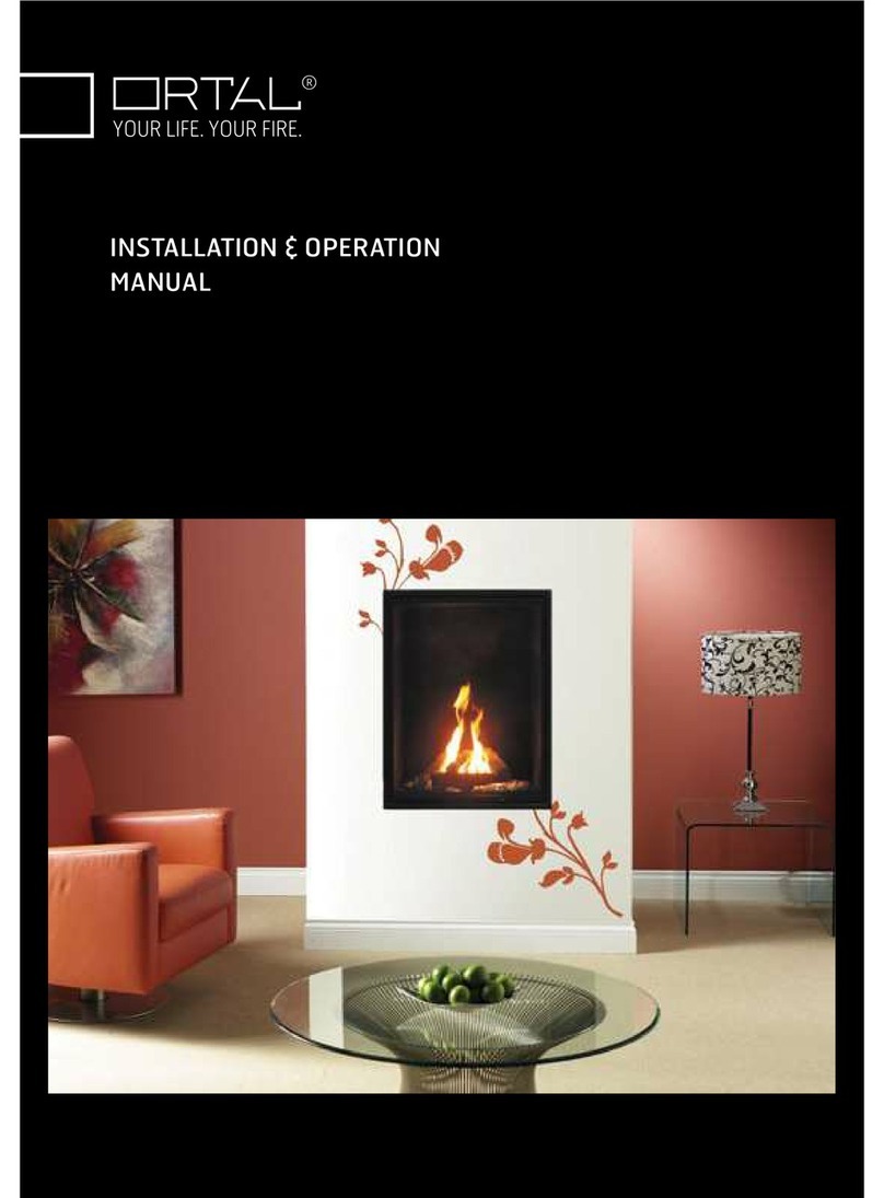 ORTAL Clear 40 RS Installation & operation manual