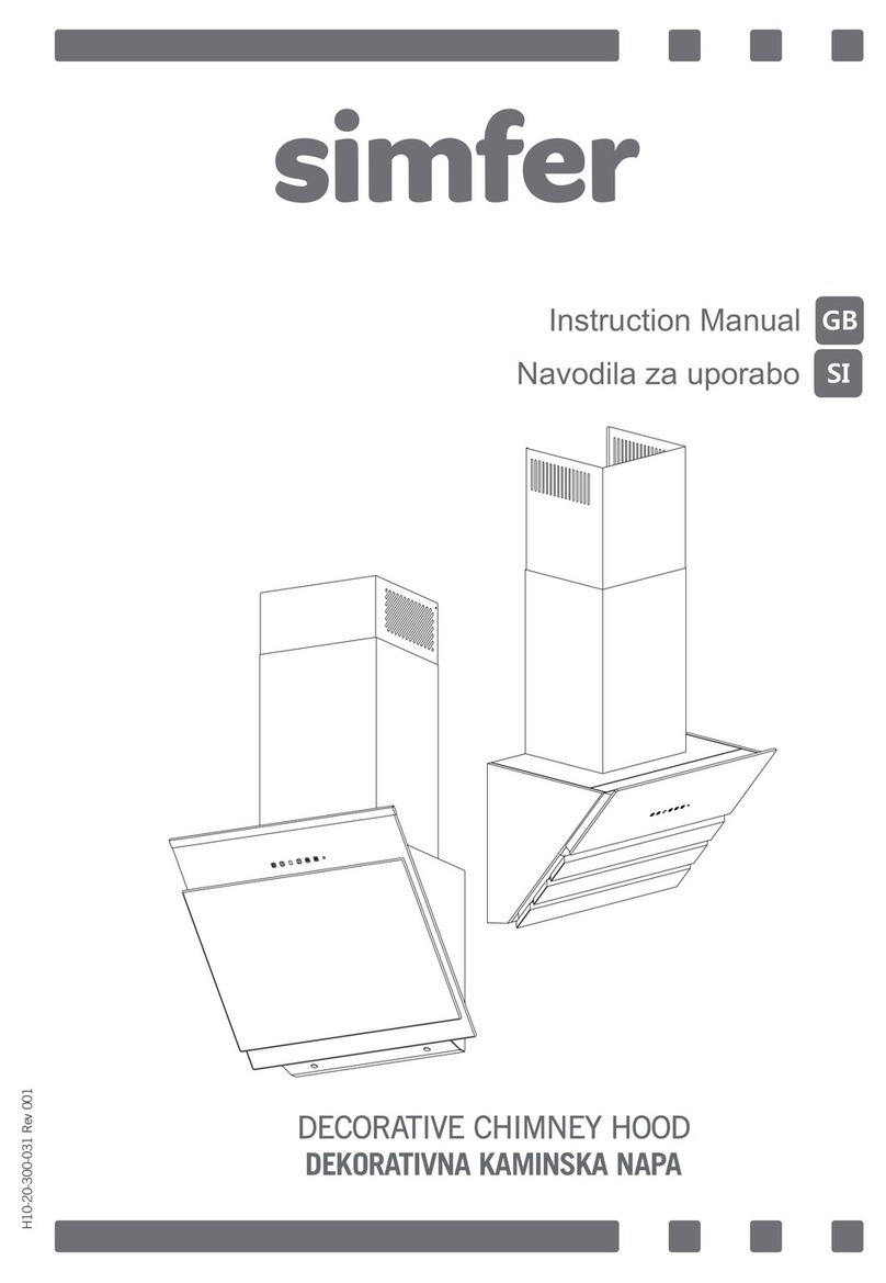 Simfer 8668 User manual