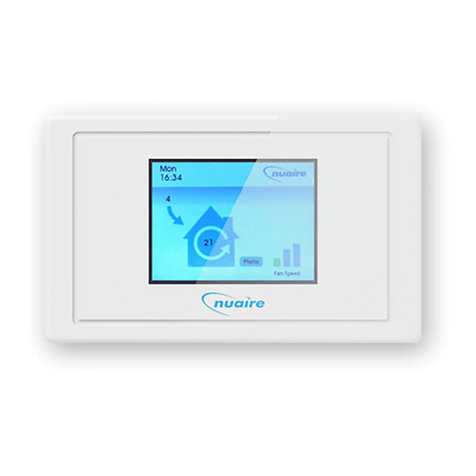 NuAire ES-LCD Installation & operating instructions