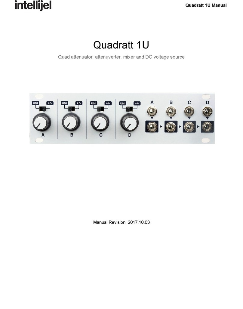 Intellijel Quadratt 1U manual