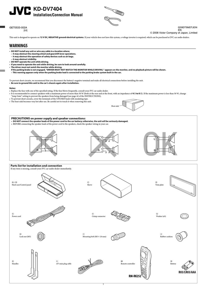 JVC KD-DV7404 Guide