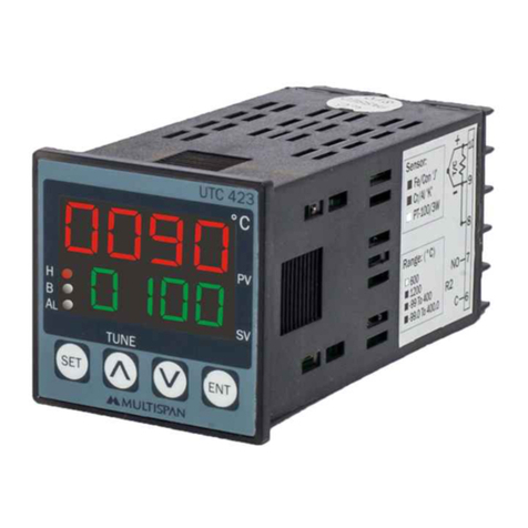 MULTISPAN UTC-423 operating manual