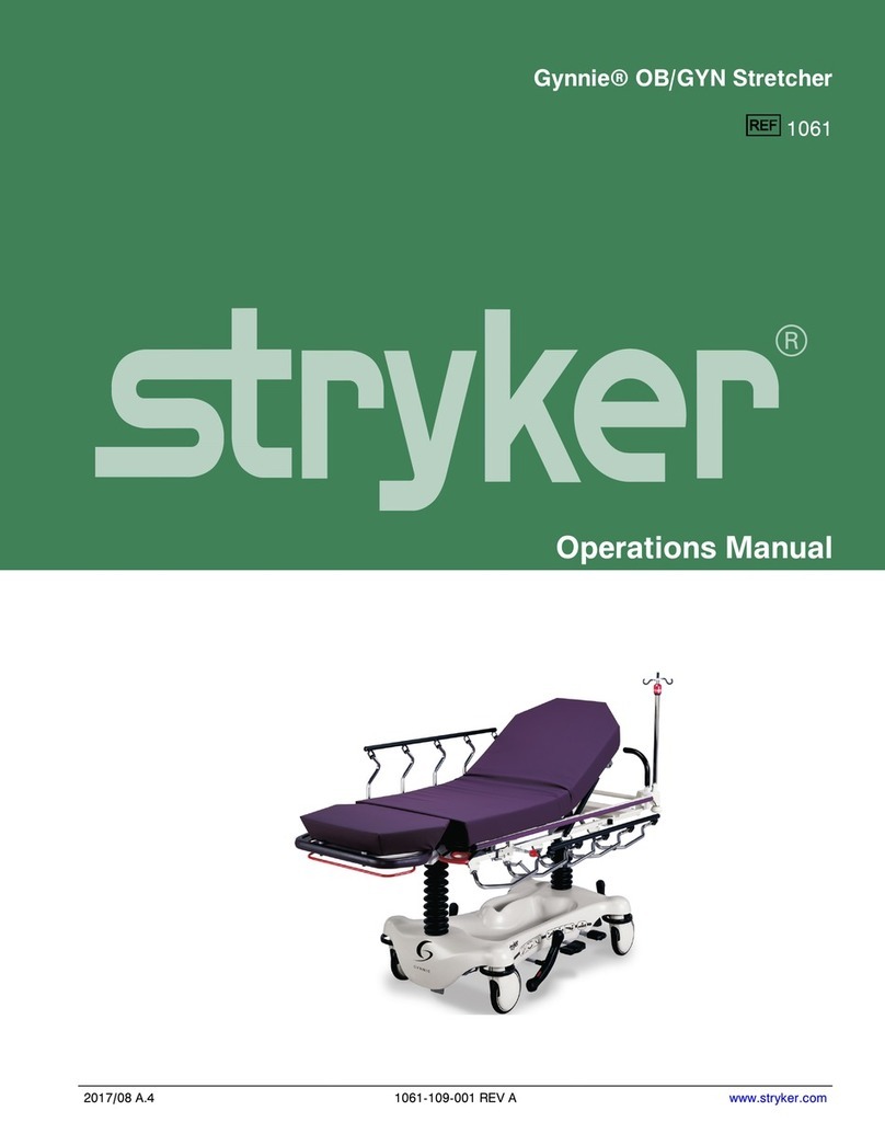 Stryker Gynnie 1061 User manual