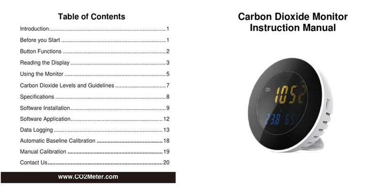Co2meter XT-10 instruction manual