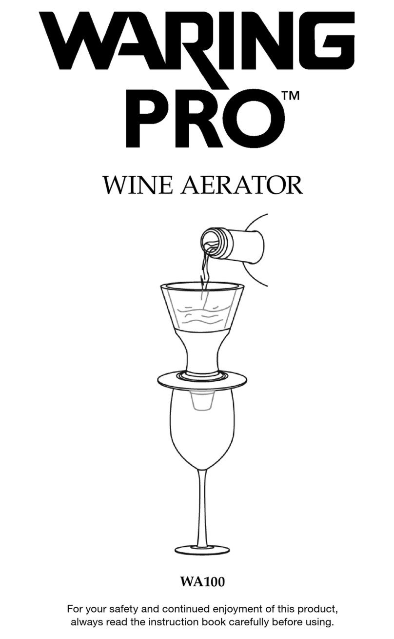 Waring WA100 user manual