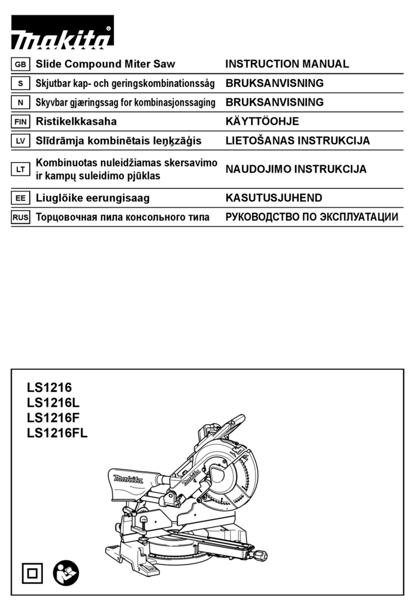 Makita LS1216 instruction manual