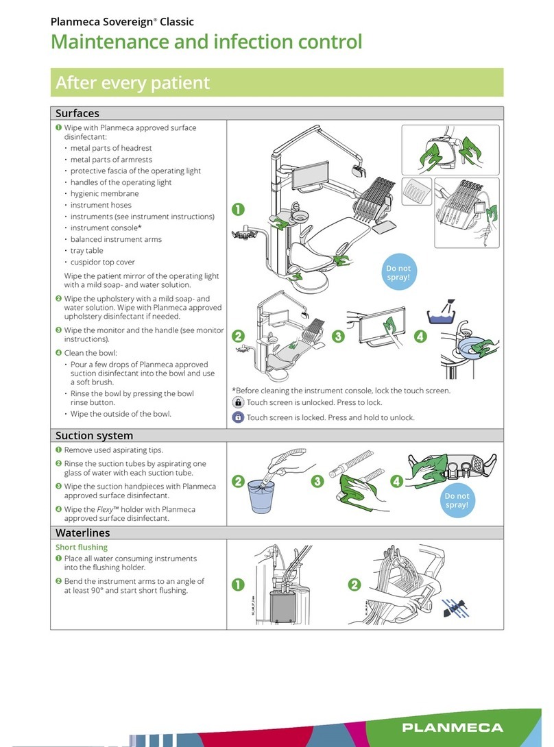 Planmeca Sovereign Classic User manual