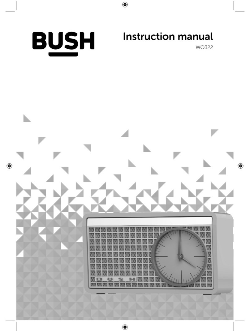 Bush WO322 User manual