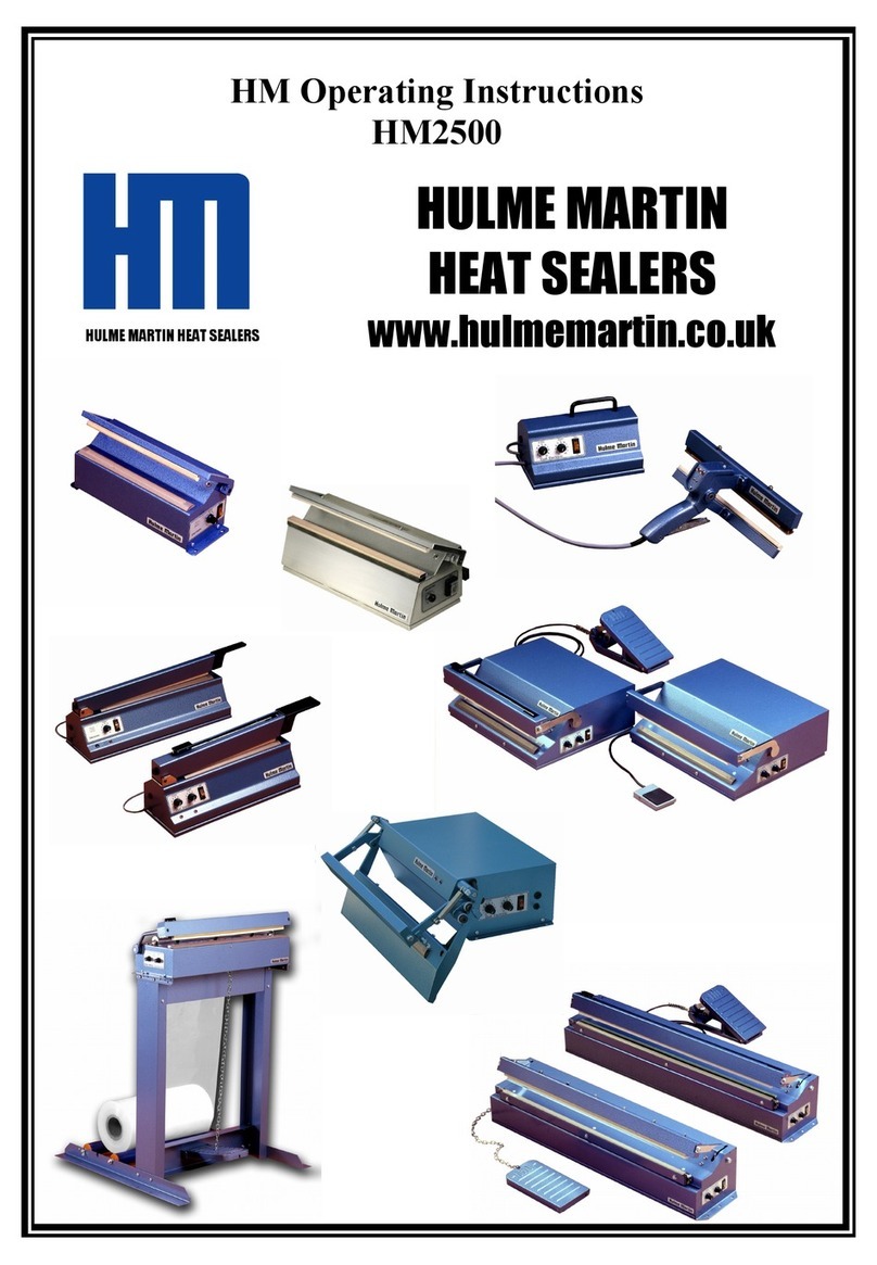 Hulme Martin HM2500 User manual