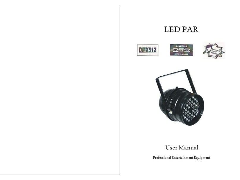Dialighting LED-PAR64-3W-RGB user manual