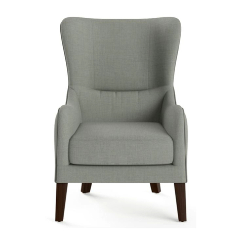 BROSA Windsor Wingback Armchair User manual BROSA Windsor Wingback Armchair User manual