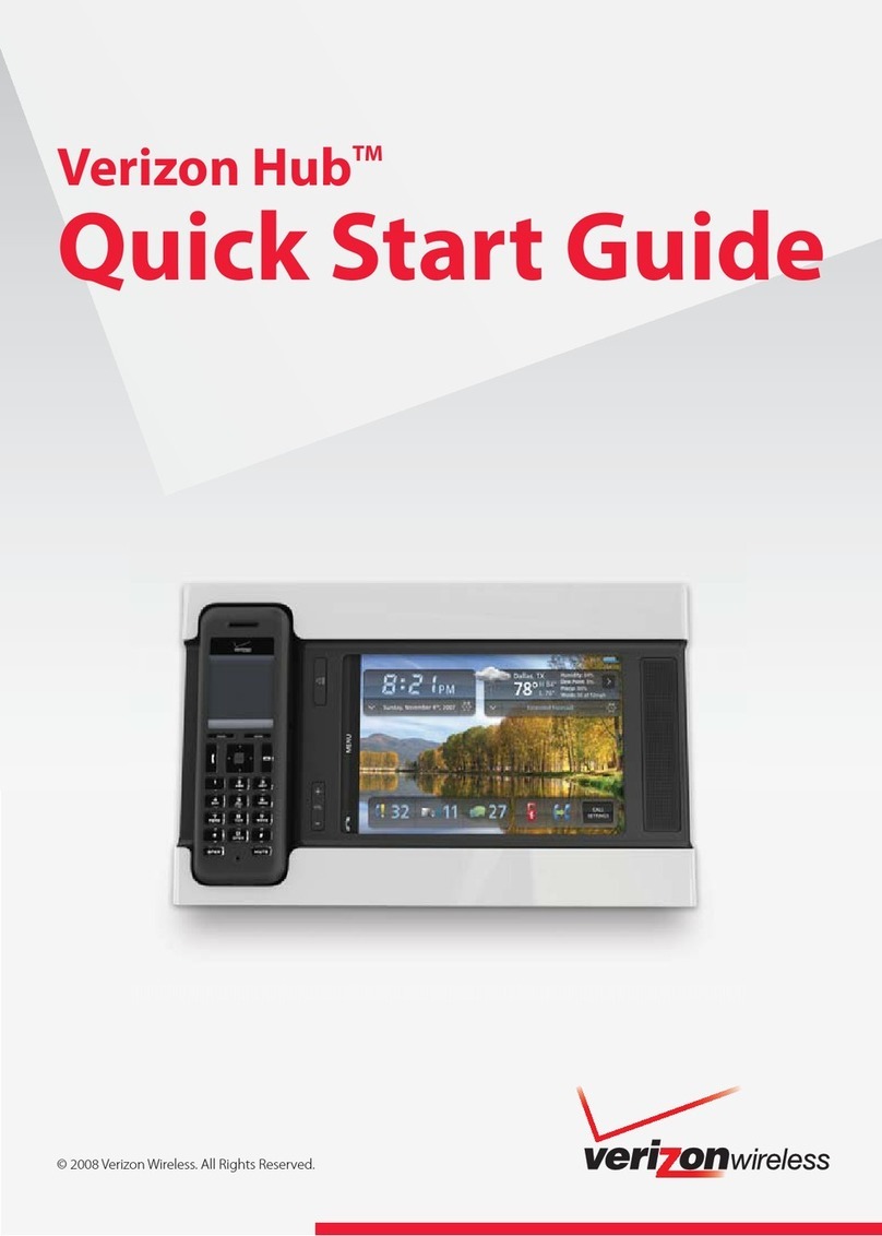 Verizon Wireless Verizon Hub quick start guide