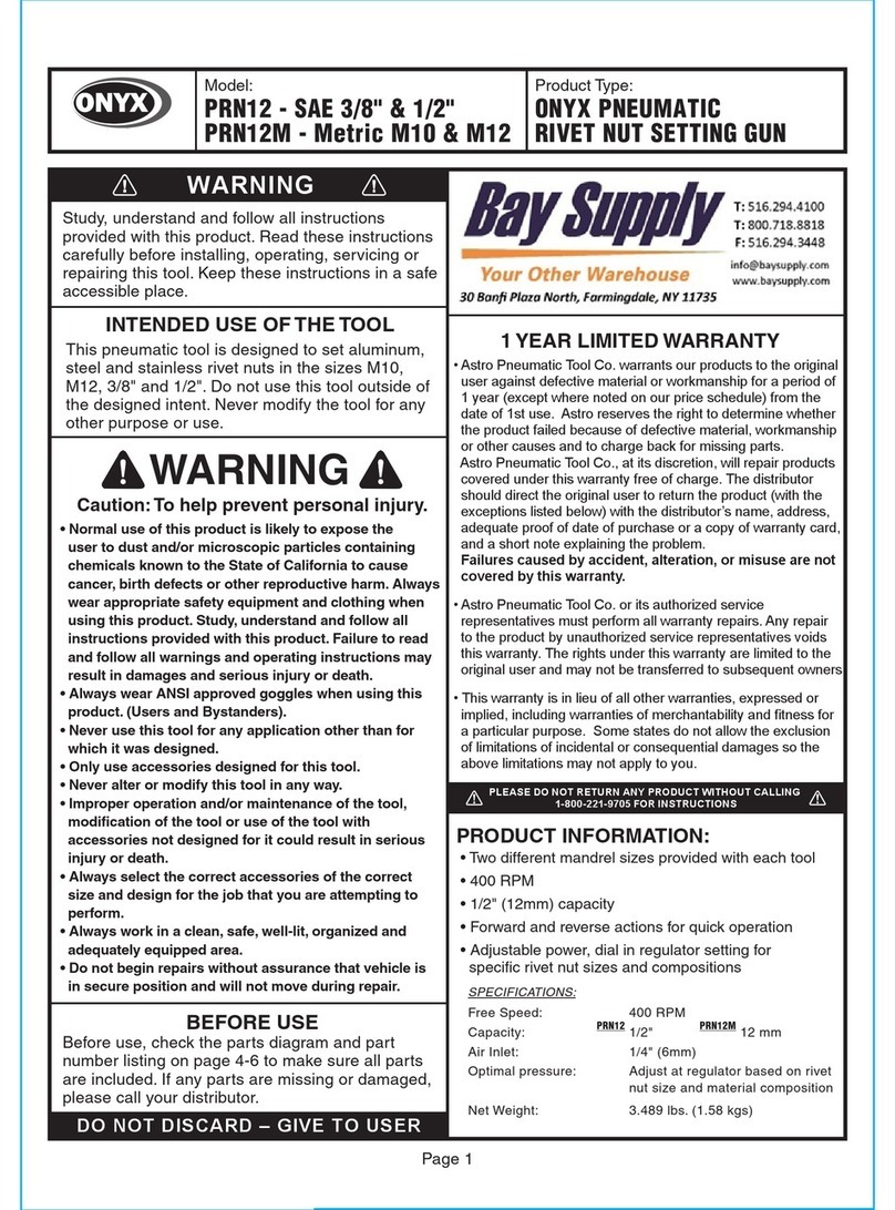 Onyx PRN12 manual
