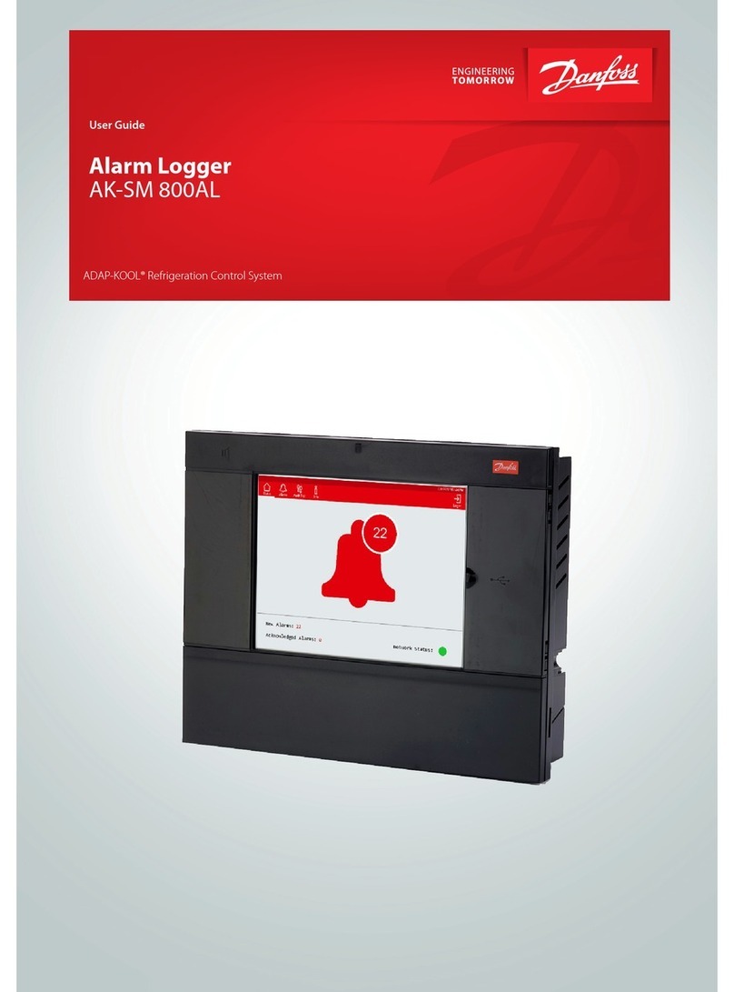 Danfoss AK-SM 800AL user guide