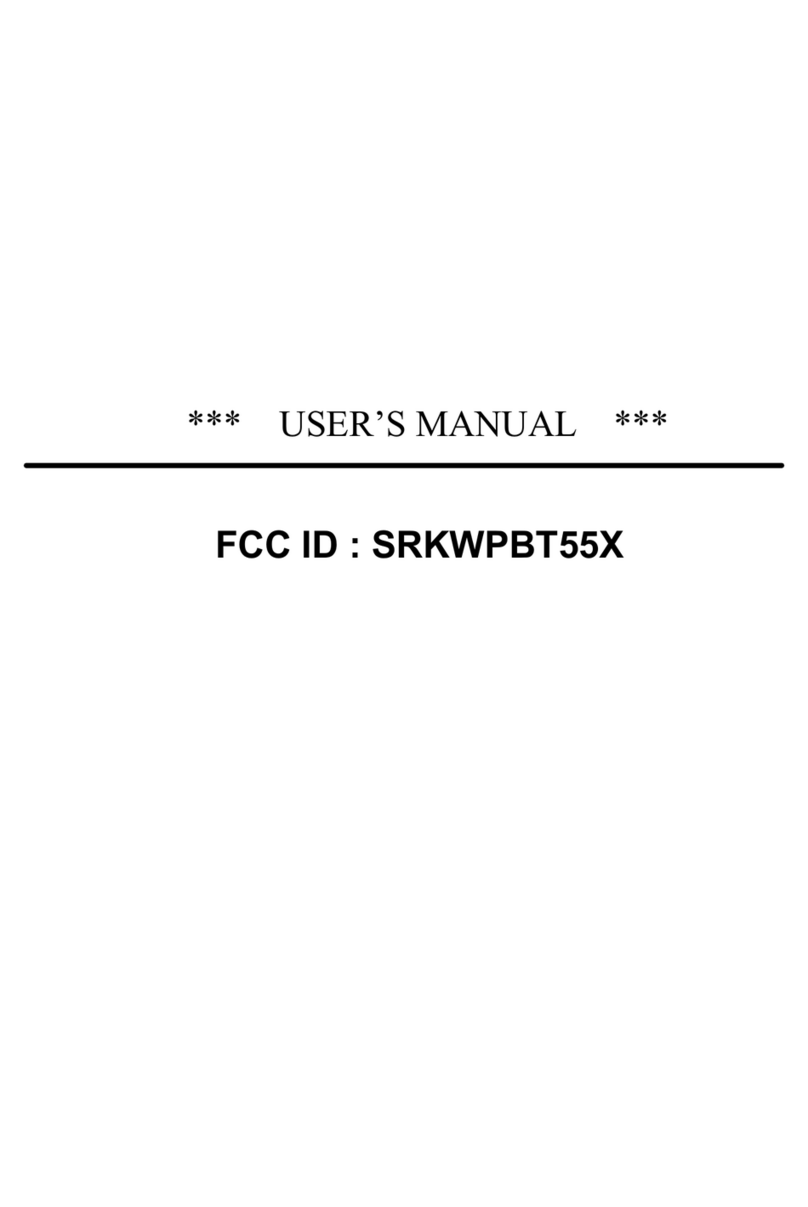 Wonde Proud WPBT55X user manual
