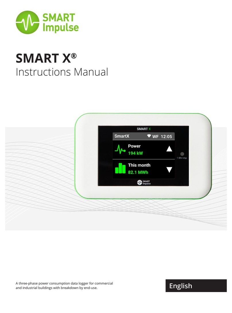 Smart Impulse SMART X instruction manual