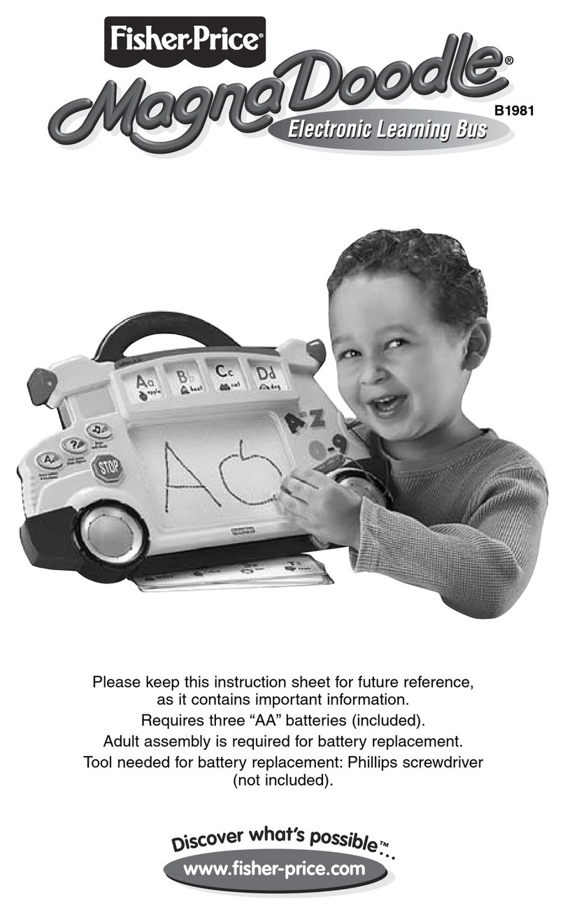 Fisher-Price Magna Doodle B1981 User manual
