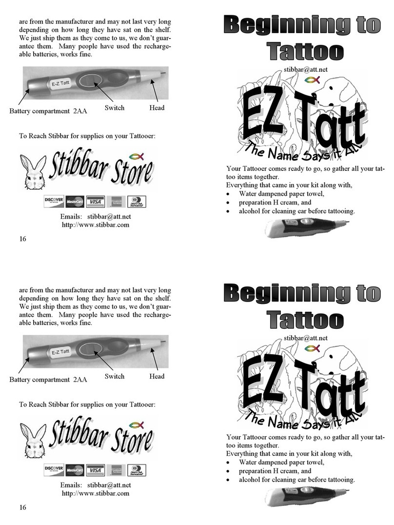 EZ Tatt B000V1WGLO instructions