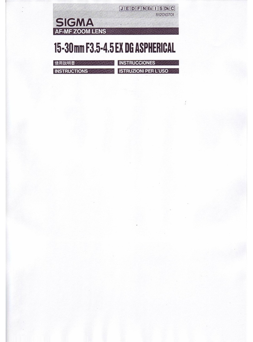 Sigma 15-30mm F3.5-4.5 EX DG ASPHERICAL instructions