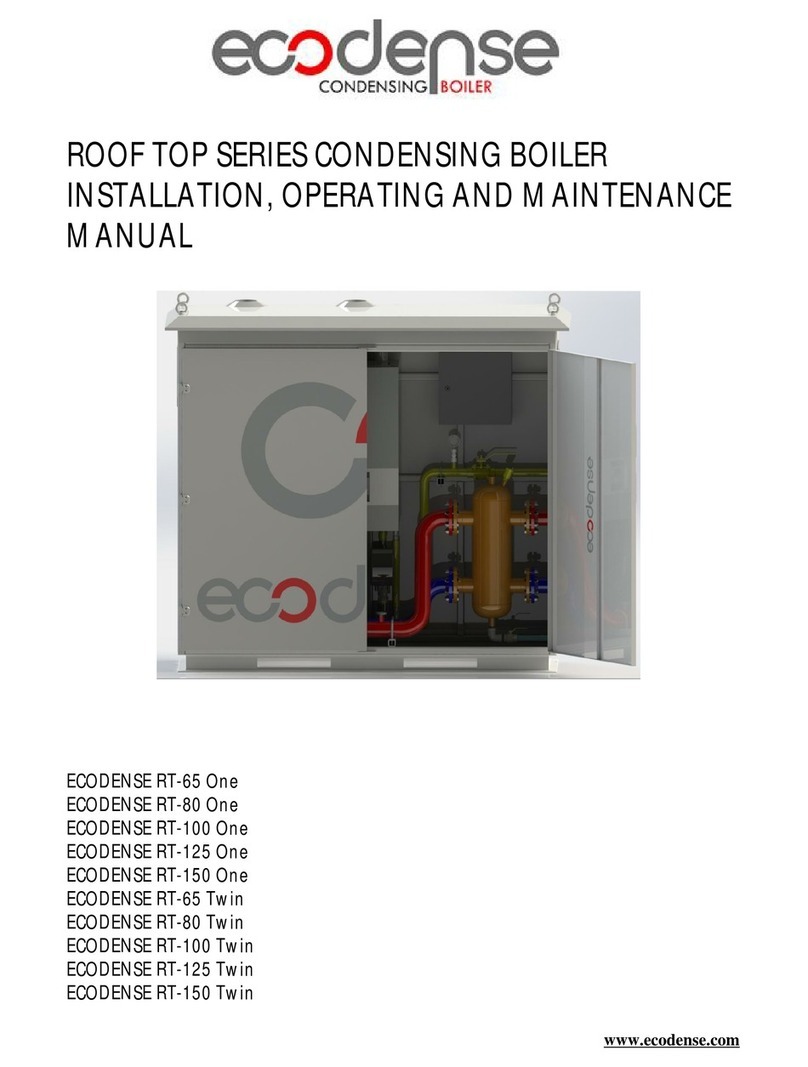 Ecodense RT-65 One Installation, operating and maintenance manual