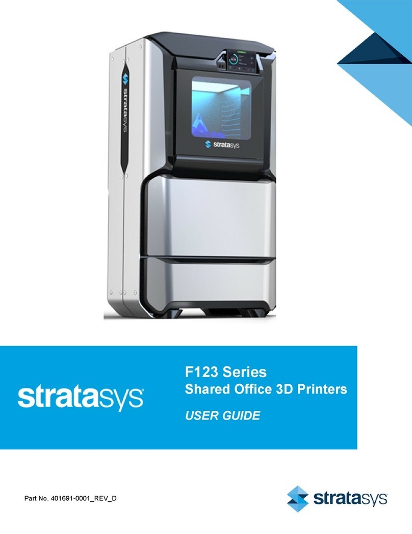 Stratasys F170 User manual