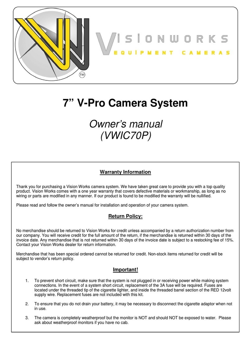Vision Works VWIC70P owner's manual