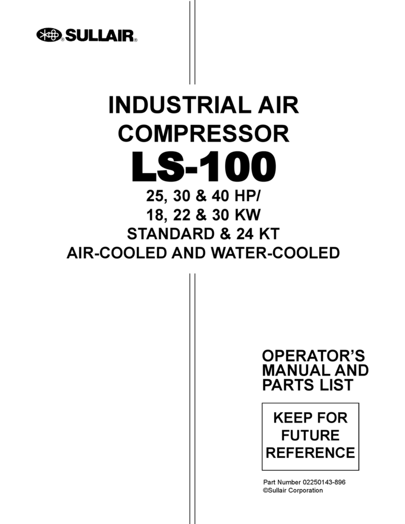 Sullair LS-100L User manual