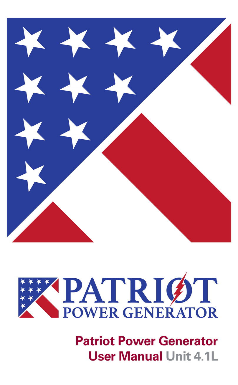 Patriot Power Generator 4.1L user manual