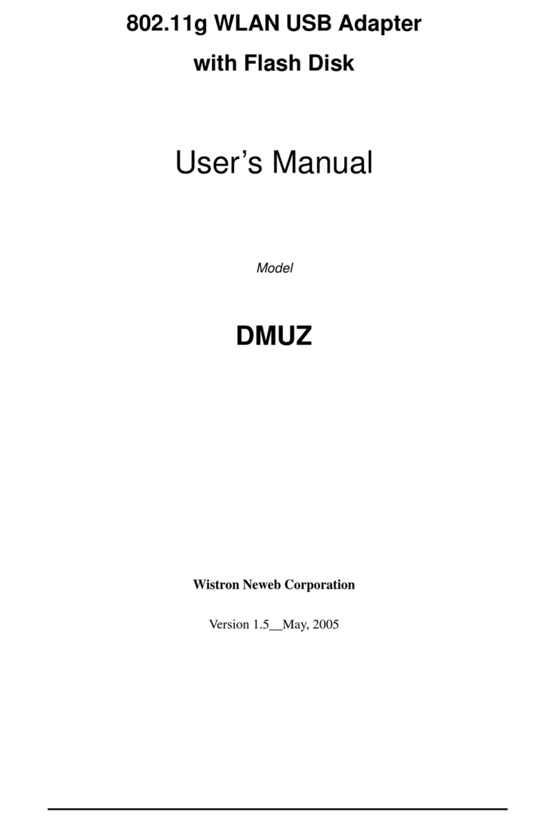 Wistron NeWeb DMUZ user manual