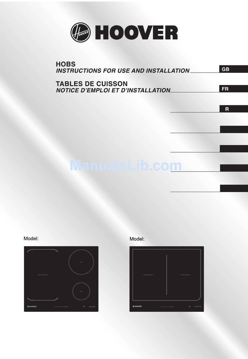 Hoover HES 62 Operation manual Hoover HES 62 Operation manual