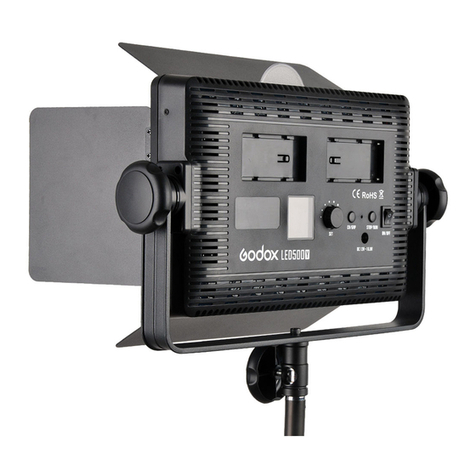 Godox LED500W User manual
