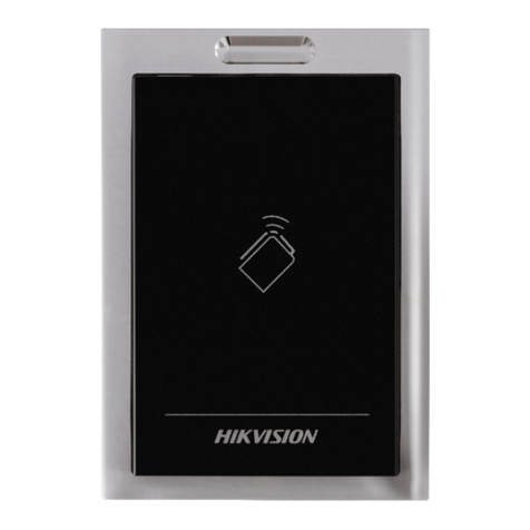 HIK VISION DS-K1101M installation manual