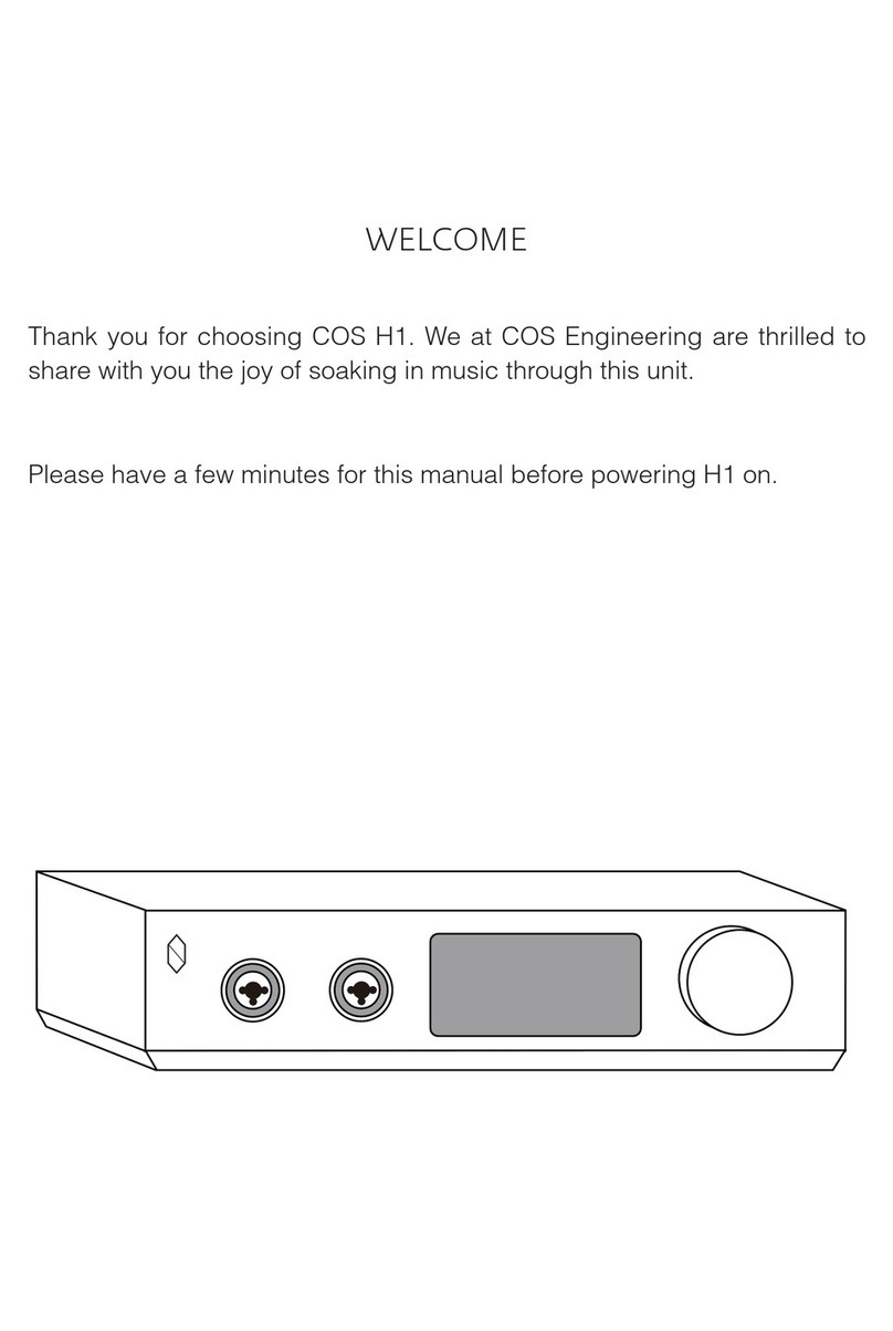 COS H1 user manual