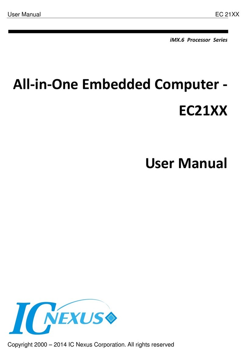 IC nexus EC2107 user manual