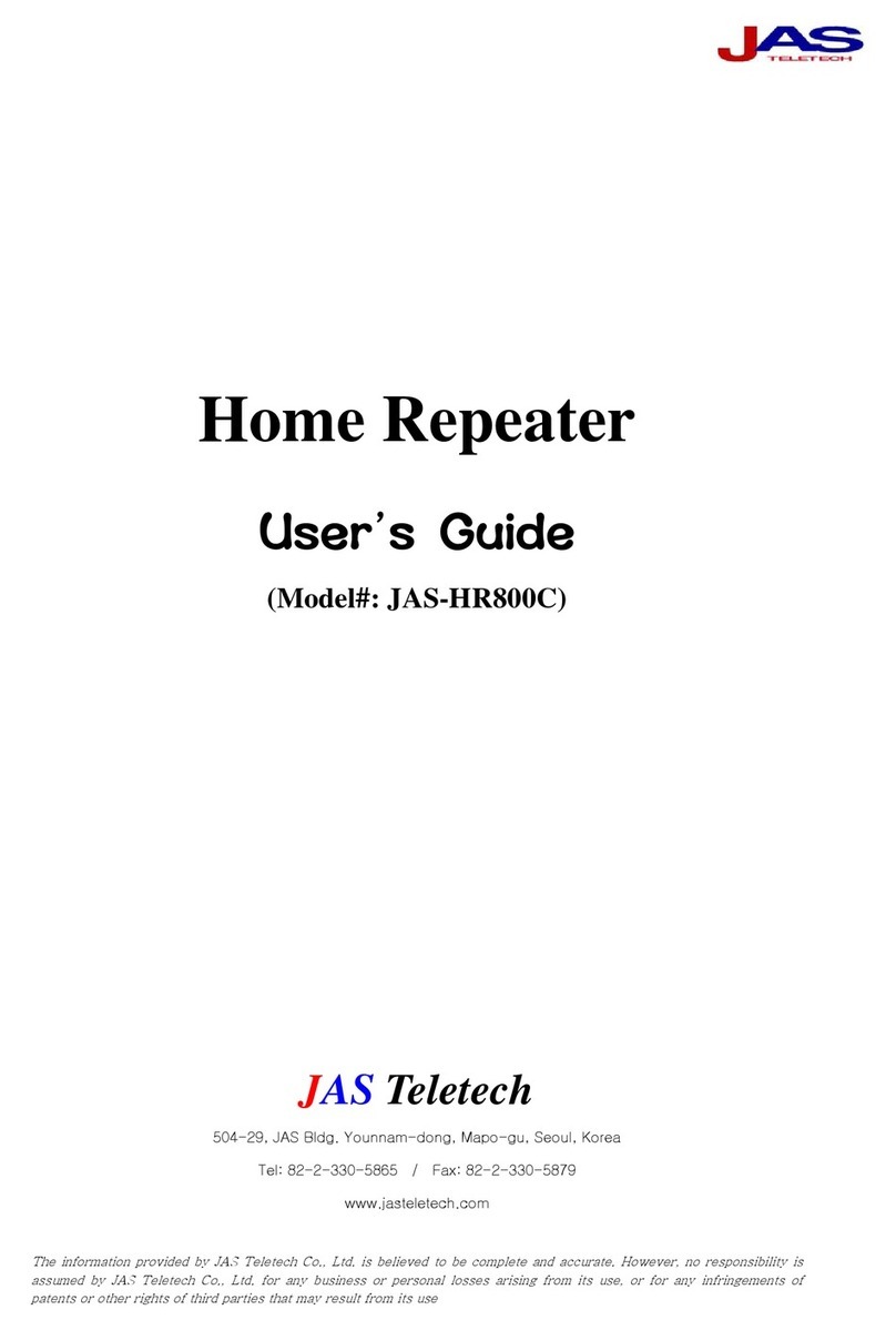 Jas JAS-HR800C user guide