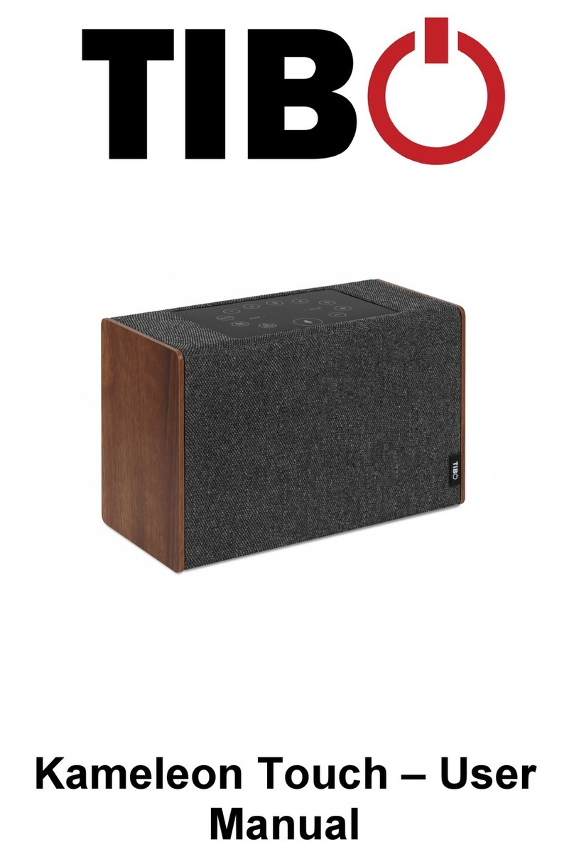 Tibo Kameleon Touch User manual
