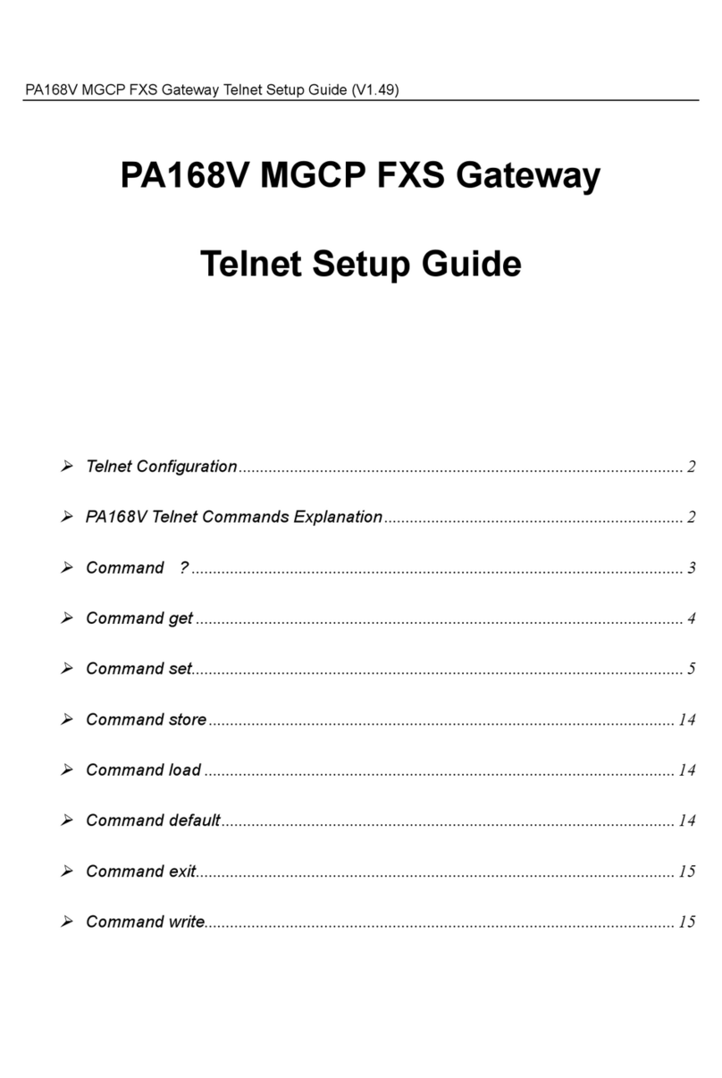 PalmMicro PA168V Setup guide