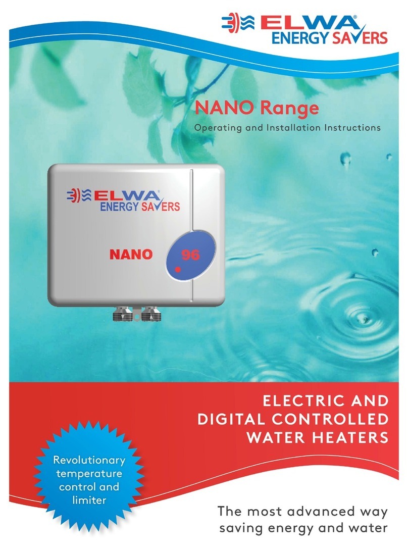 Elwa NANO 38 Operating and installation instructions