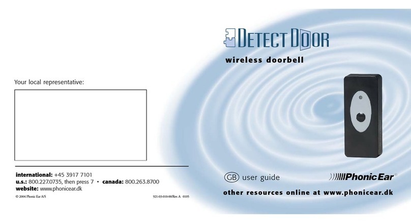 Phonic Ear Detect Door user guide