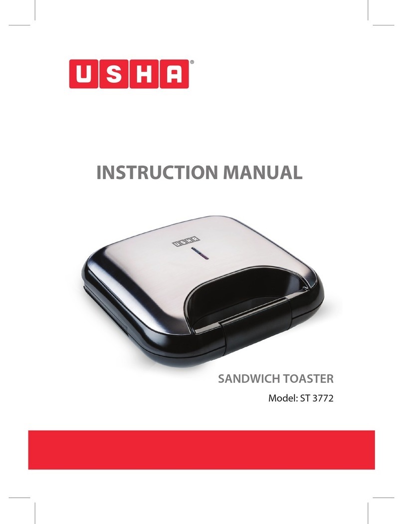 usha ST 3772 User manual
