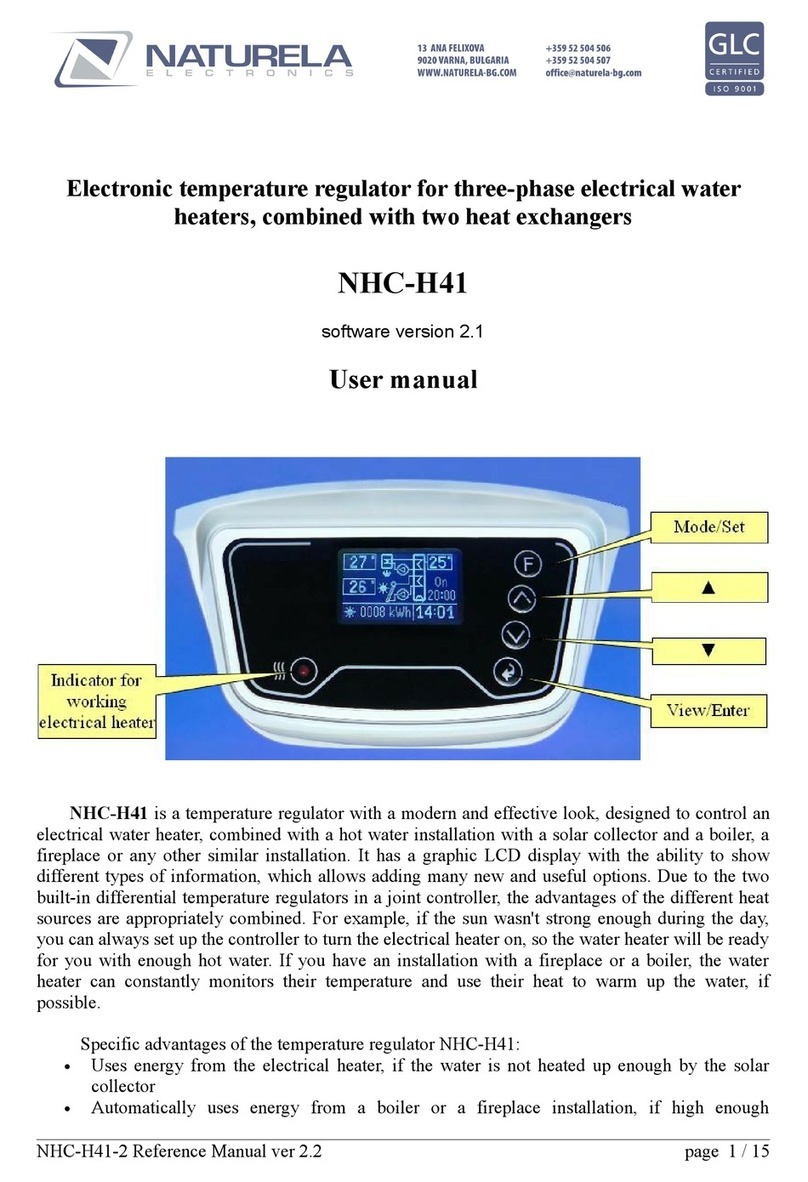 Naturela NHC-H41 user manual