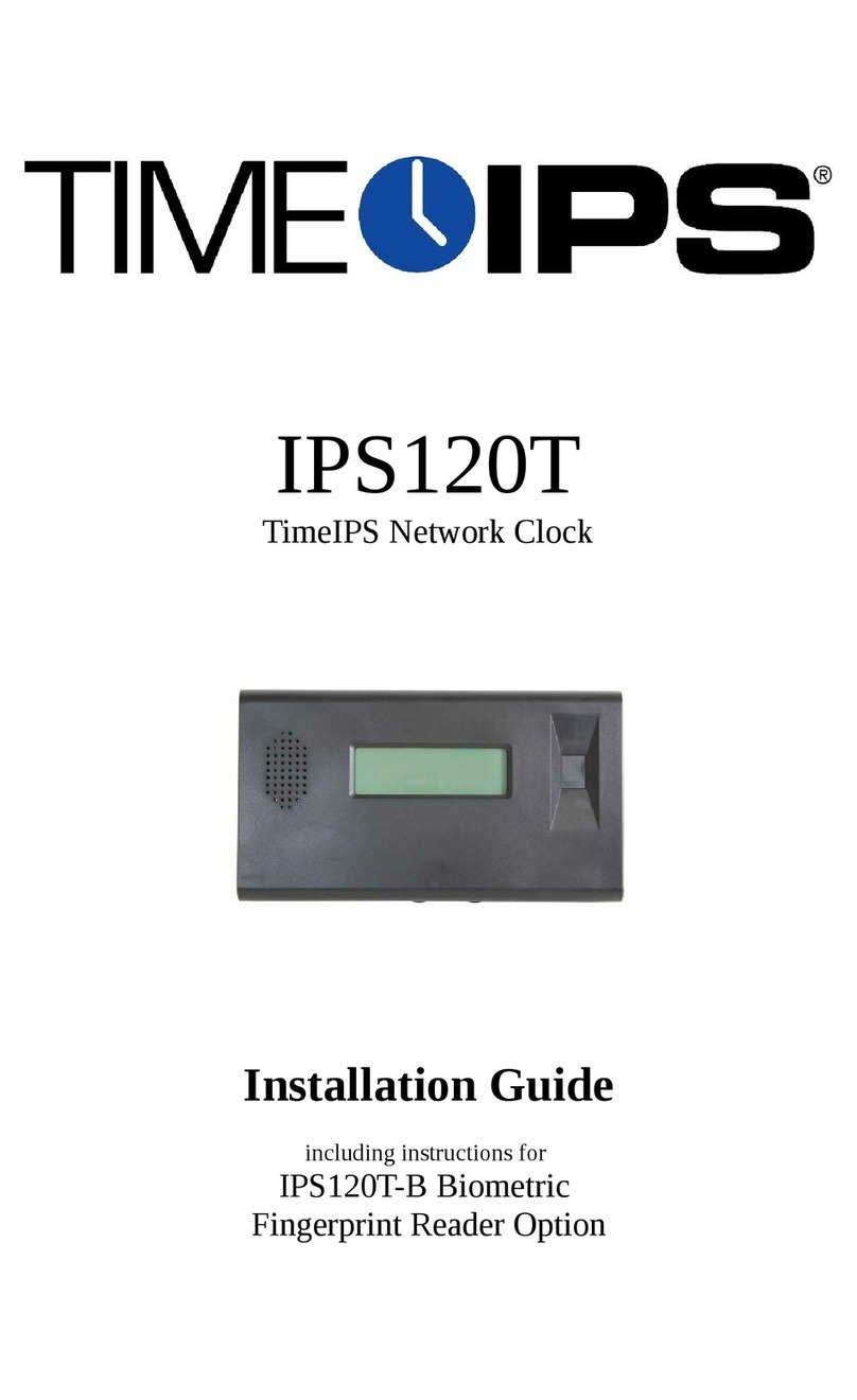 TimeIPS IPS120T installation guide