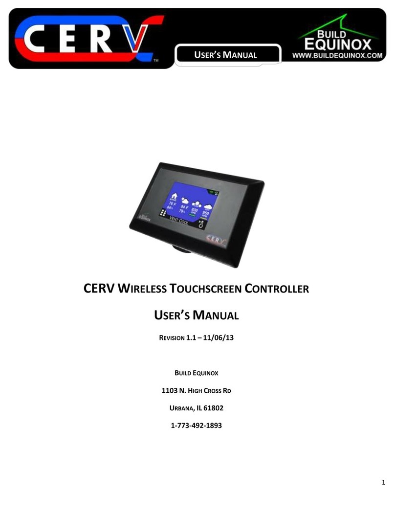 Build Equinox CERV user manual