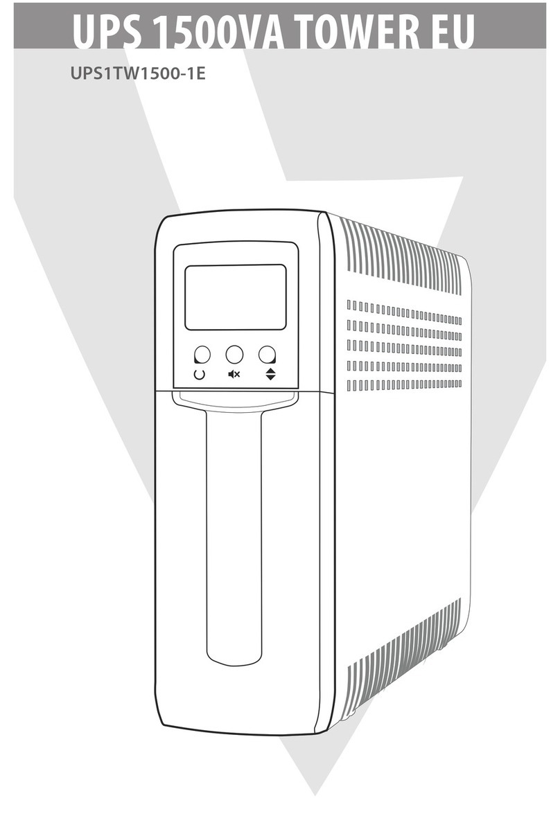 V7 UPS1TW1500-1E User manual