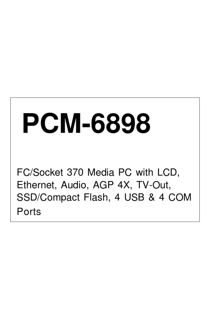 Aaeon PCM-6898 manual