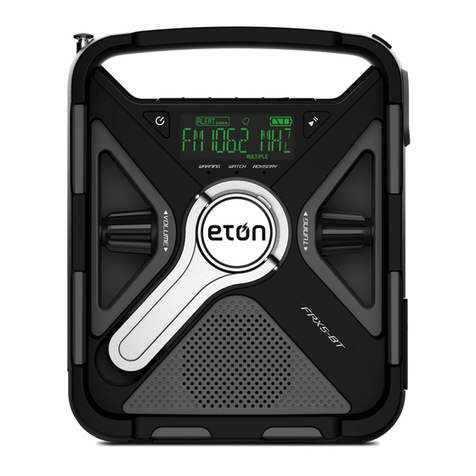Eton FRXS-BT owner's manual